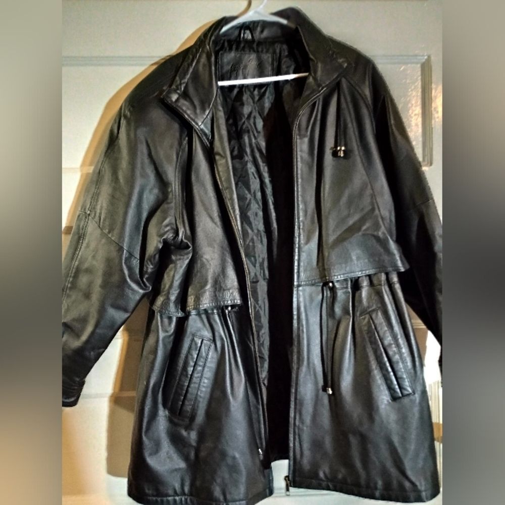 Jacqueline Ferrar 1X women's leather jacket, like new